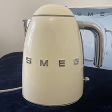 Smeg KLF03CRUK Retro Style Kettle 1.7L 3000W Cordless Jug Cream -Fast Dispach