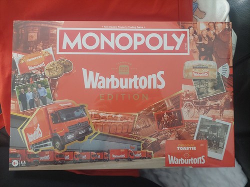 Warburtons monopoly board game - warburtons,