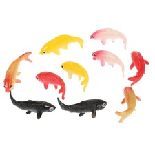 10 Pcs Goldfish Model Aquarium