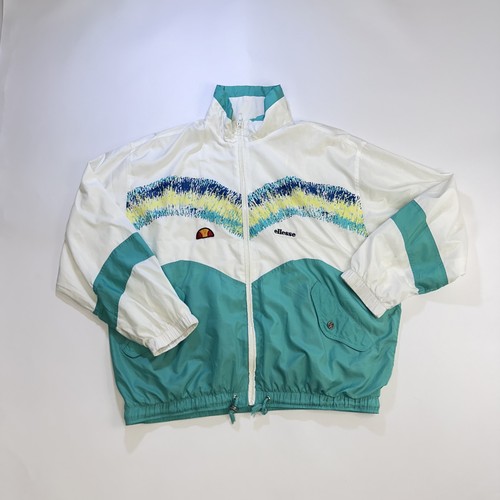 Vintage ellesse white and mint - ellesse,