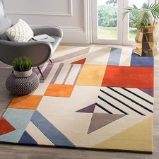 Modern Geometric Wool Rugs