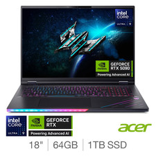Predator Helios 18 AI, Intel