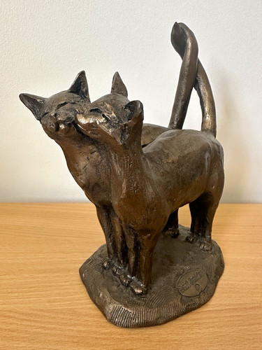 Frith sculpture cat figurine - sculpture,