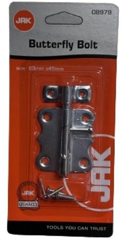Cabinet door butterfly - door, bolt