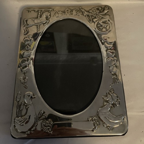 Silver plated vintage photo - plated,