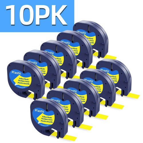 Dymo letratag refill yellow - letratag,