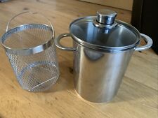 Fissler Asparagus Pot Steamer 17 Cm X 25 Cm With WMF Lid 4 Liters