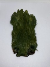 Fly Tying Materials, Olive Hen Cape, Fly Tying Feathers, Cape Hackles