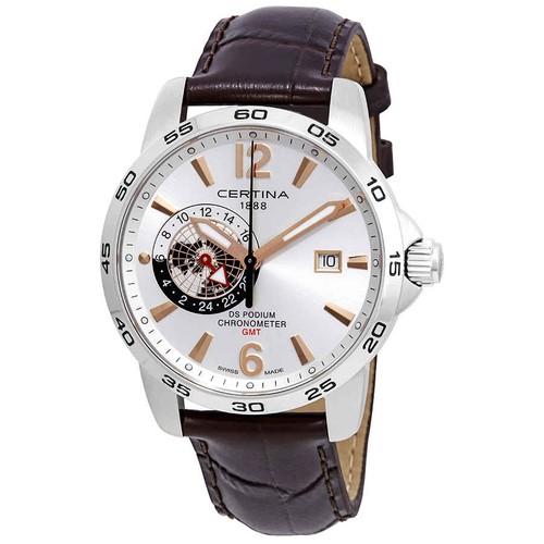 Certina podium silver dial - podium,