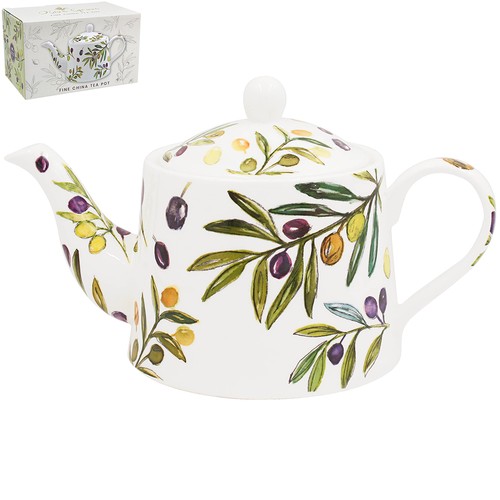 Fine china tea pot - fine,