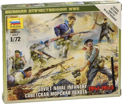 Zvezda 6146 soviet naval - 1/72,