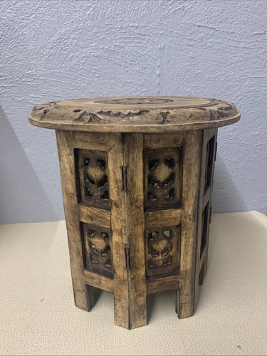 Indian sheesham octagon - octagon, wood