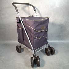 Sholley Shopping Trolley Walking Aid Folding 6 Wheeled  Basket 
