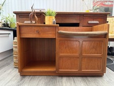 Parker Knoll Nathan Telephone Table Hallway Seat Mid Century Teak Vintage Retro