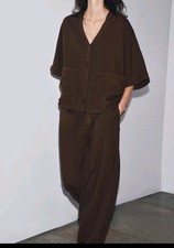 Zara Brown Colour 100% Cotton