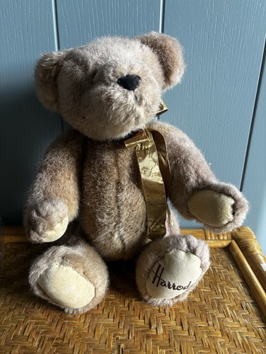 Harrods jointed teddy bear - jointed,