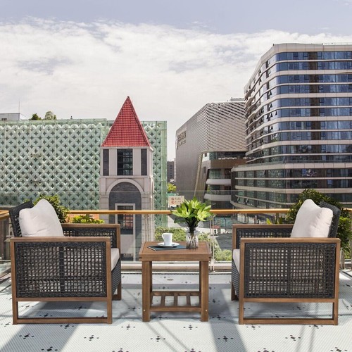 3pcs patio furniture set - 3pcs,