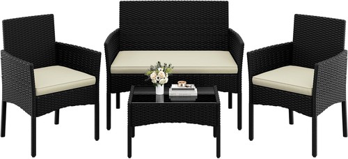 Piece rattan patio - piece,