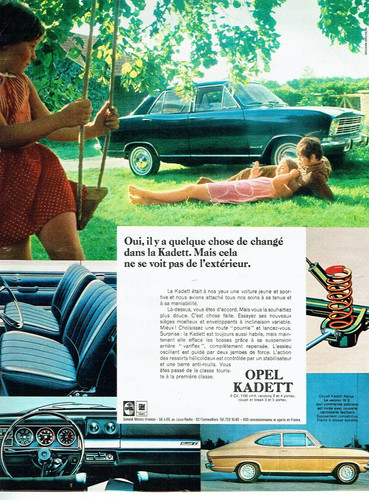 Advertising 1122 1967 opel - 1122,