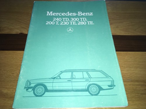 1982 mercedes benz w123 -  mercedes, te