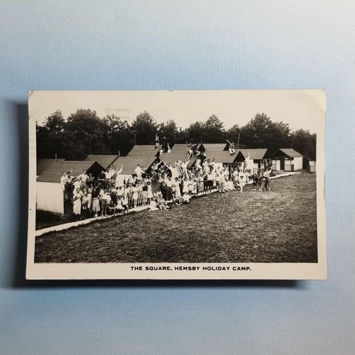 Hemsby postcard 1938 - 1938, real