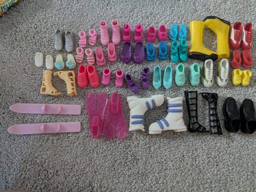 Huge barbie doll shoe - barbie,