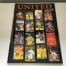 LEEDS UNITED OFFICIAL SOUVENIR BROCHURE OF LUFC 1989-1990 SEASON