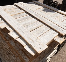Reclaimed White Wash Rustic Cladding - Hand Prepared + Sanded- 1sqm