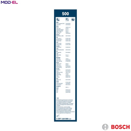 Wiper blade 397 - blade,