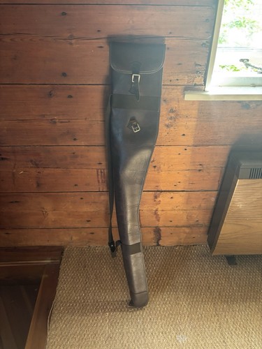 Leather gun slip case - slip,