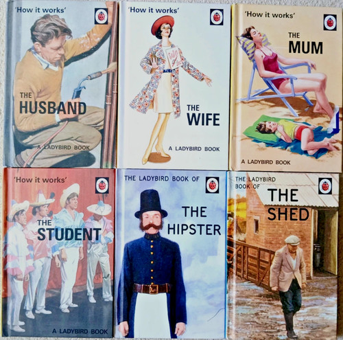Ladybird books for grown - books, grown-ups