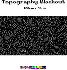x2 Topographic Blackout Vinyl