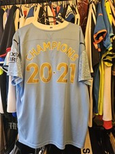 Manchester City Home Football Shirt, Special Premier League Winners, 20/21, XL