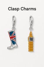 New Release Exclusive Pure S925 Silver Keychain Charm Lobster Clasp Bags Phone