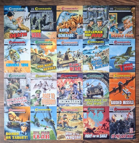Commando comics job lot - comics,