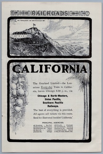 1901 overland limited train - 1901,