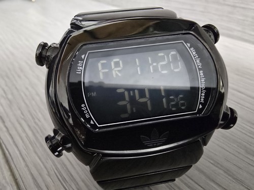 Adidas men black watch - black,