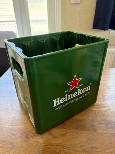 Heineken beer crate and - and, ice