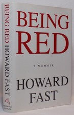 Being Red - Howard Fast - HARDBACK - VERY GOOD