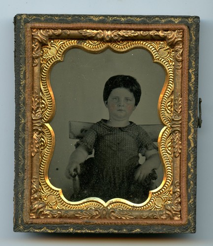 Ninth plate ambrotype kid - ninth, of
