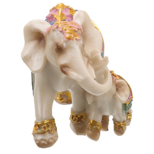 Vintage elephant statue table - statue,