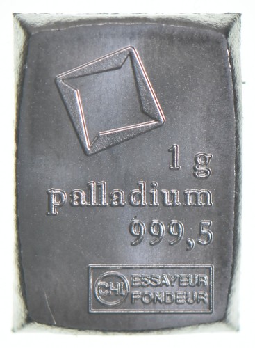 Gram palladium bar - palladium,