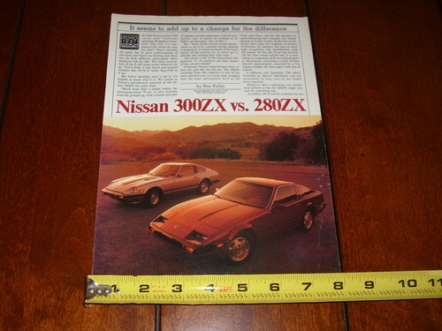 1984 nissan 300zx - 300zx, vs.