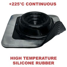 CHIMSOC High Temperature Rubber Pipe Flashing - Suits 5-55mm Diameter Pipes
