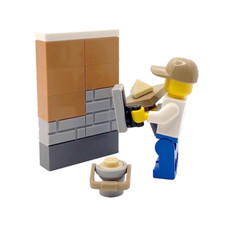 Genuine LEGO® Plasterer Cake