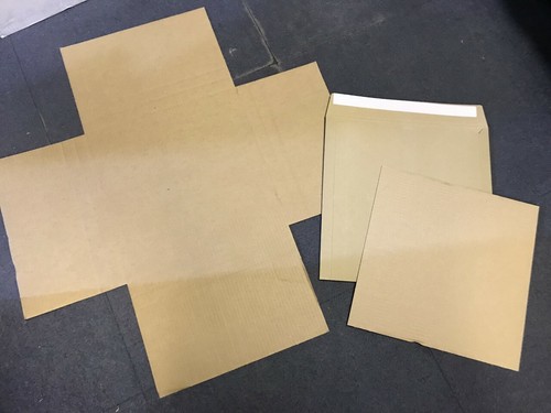125 brown record mailers - 12",