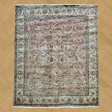 VINTAGE & CLEANED TEBRIZ RUG