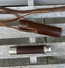 Vintage Hilkinson Scout X18 Pocket Telescope Scope with leather case