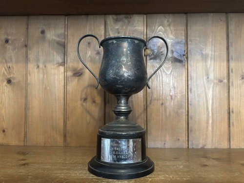 Medium vintage silver plate