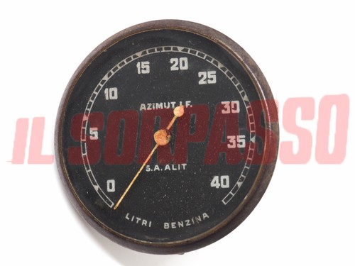 Lancia original fuel gauge - original,